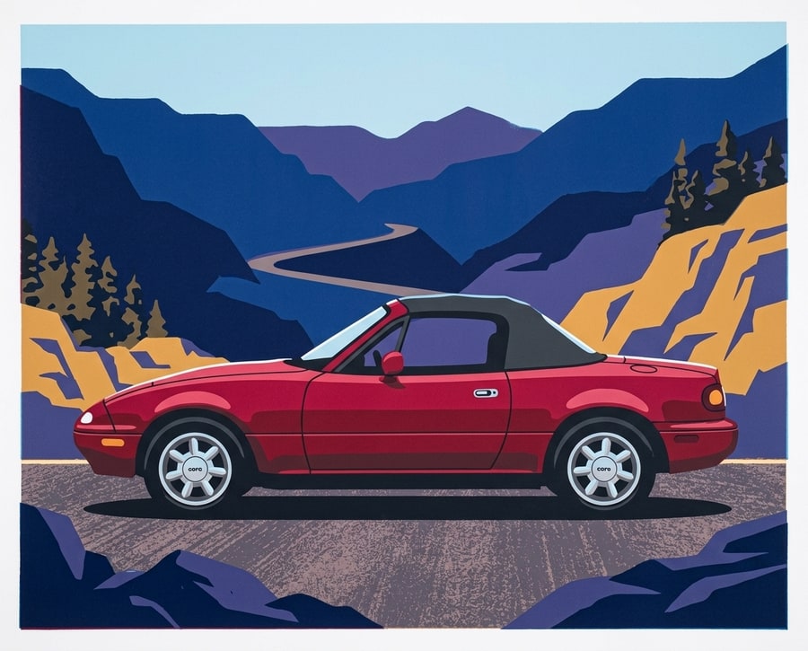Your car, drawn